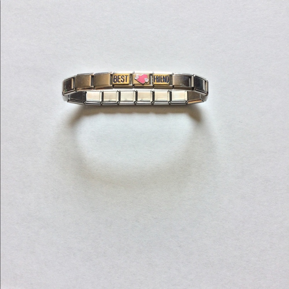 Vintage Best Friends Charm Bracelet